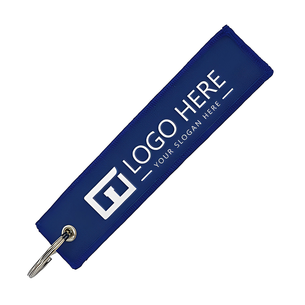 Blue Logo Embroidered Motorcycle Luggage Tag Blue Logo Embroidered Motorcycle Luggage Tag