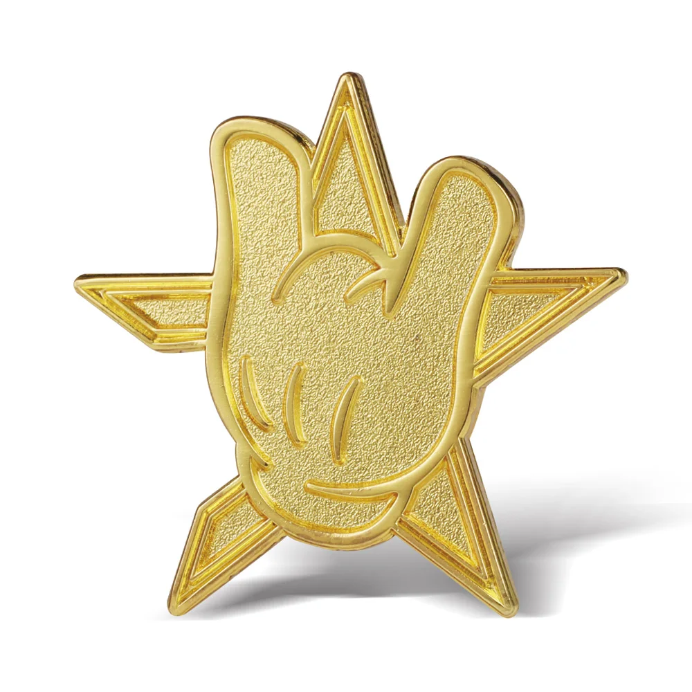 Die Struck Pins (No color)