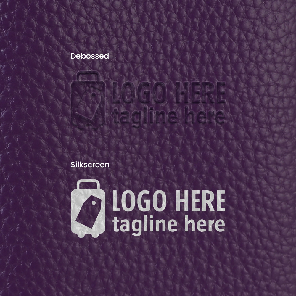 Anti-Loss Genuine Leather Travel BagTag
