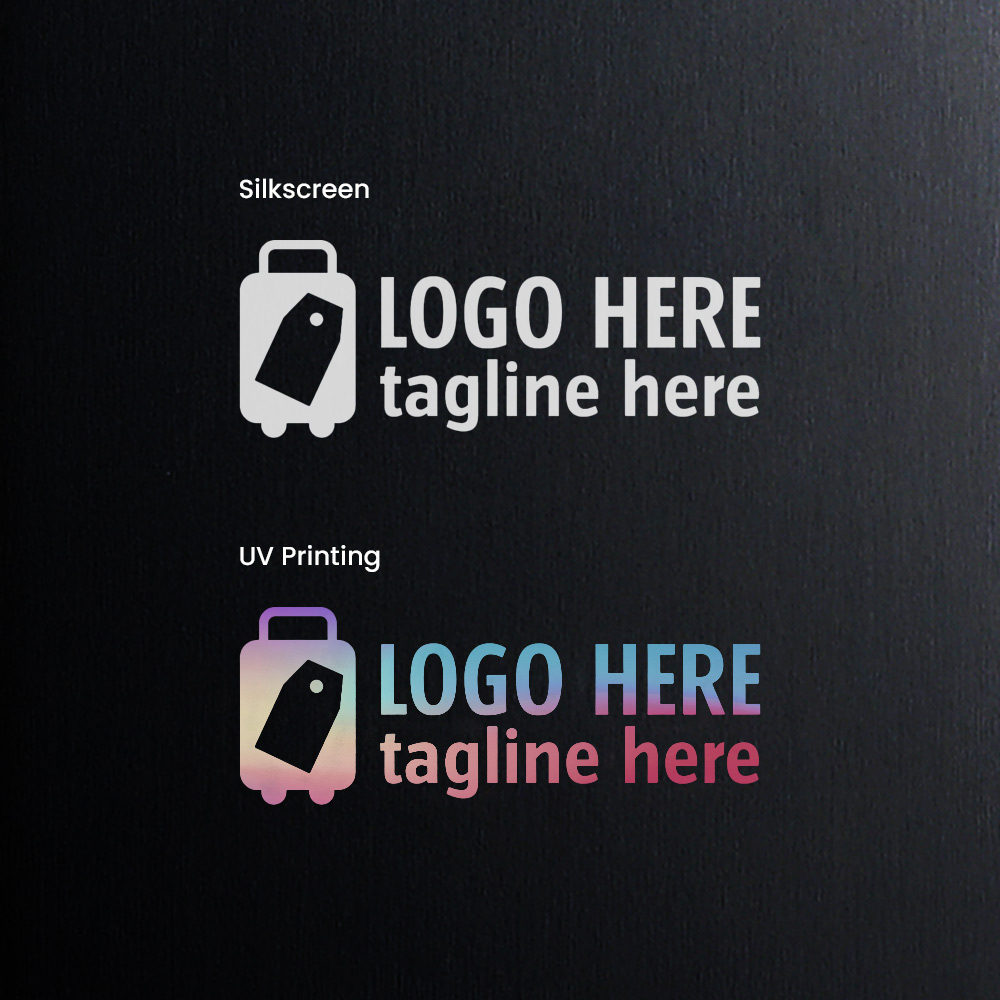 Luggage Tags Card Holders with Stainless Steel Loops