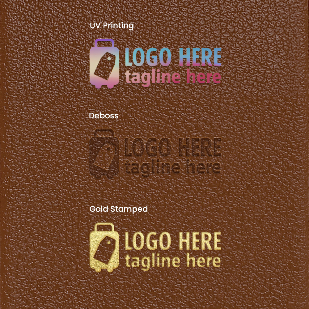 PU Leather Luggage Tags With Logo