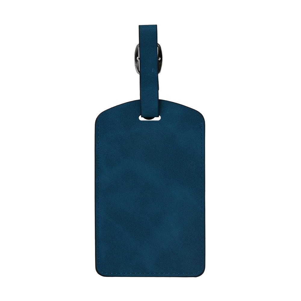 PU Leather Waterproof And Wear-Resistant Luggage Tag dark blue PU Leather Waterproof And Wear-Resistant Luggage Tag dark blue