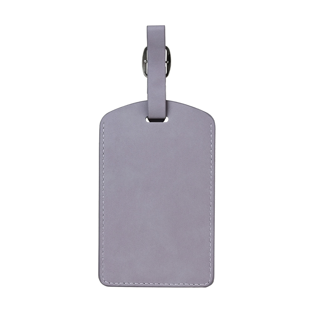 PU Leather Waterproof And Wear-Resistant Luggage Tag purple PU Leather Waterproof And Wear-Resistant Luggage Tag purple