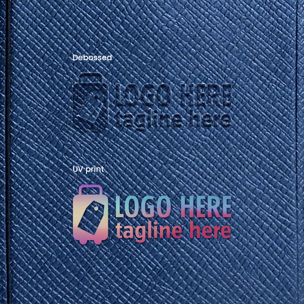 Portable PU Leather Luggage Tag