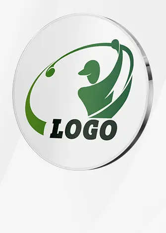 UV Printed Custom Logo Golf Ball Markers UV Printed Custom Logo Golf Ball Markers