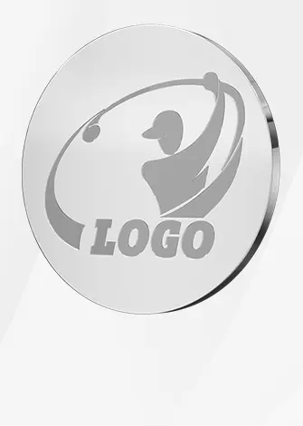 Laser Engraved Golf Ball Marker Laser Engraved Golf Ball Marker