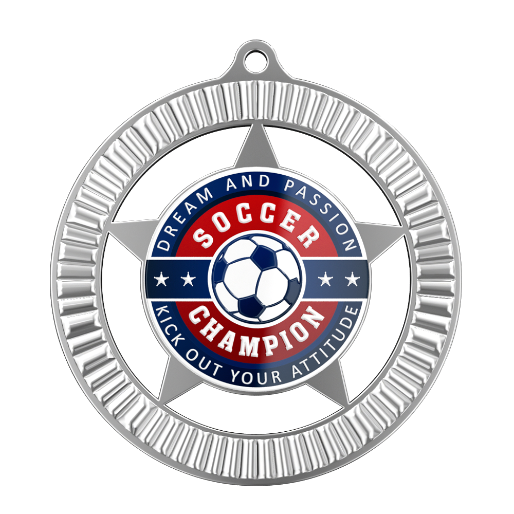 Football Champion Medal front Football Champion Medal front