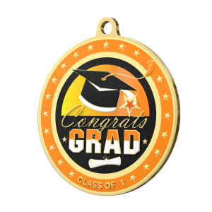 Custom Star Round Medal