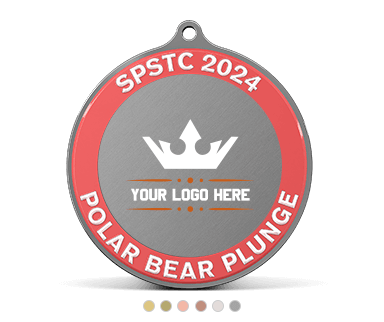 Custom UV-Printed Round Medals