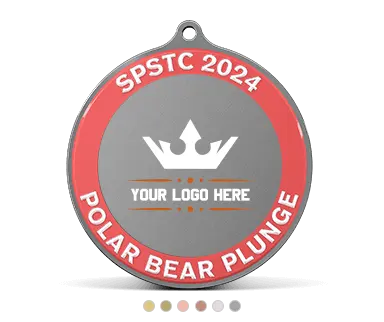 Custom UV-Printed Round Medals