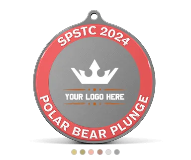 Custom UV-Printed Round Medals