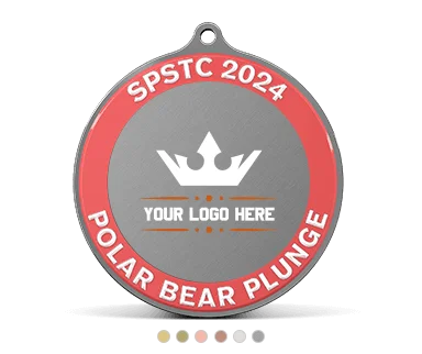 Custom UV-Printed Round Medals