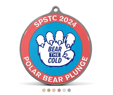 Custom UV-Printed Round Medals