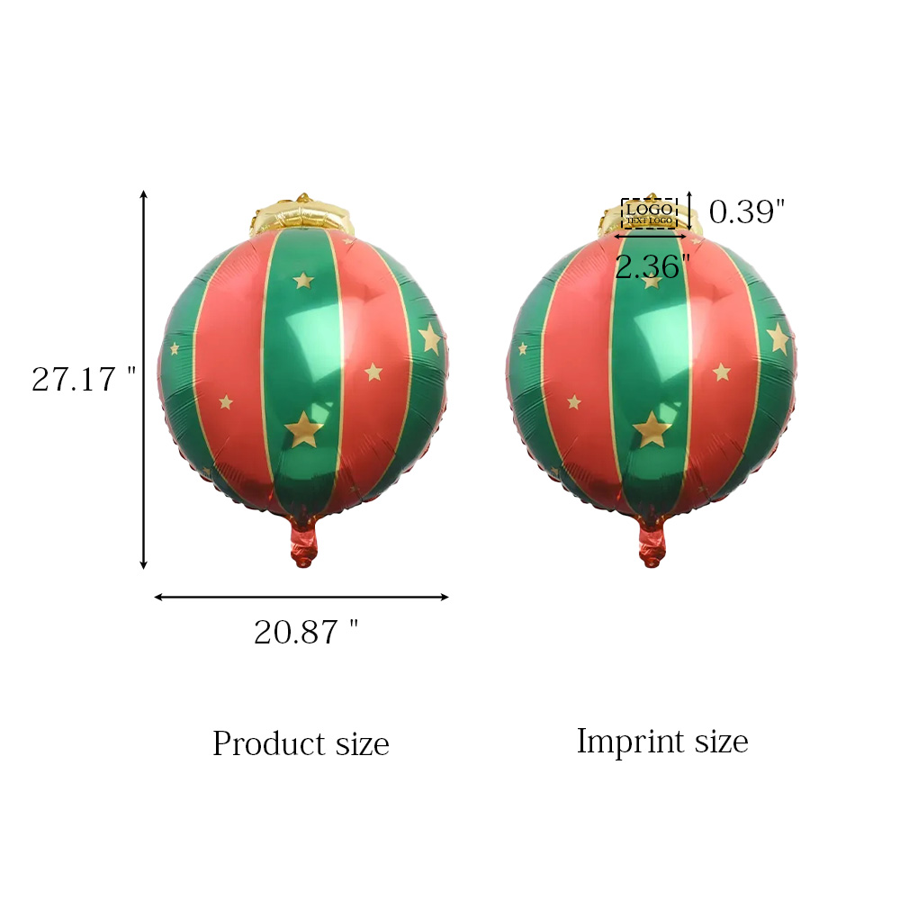 Holiday Mylar Balloons