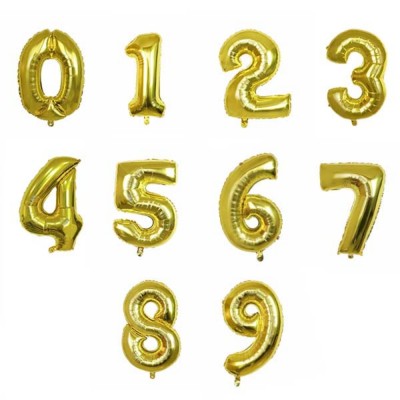 32" Custom Numbers & Letters Balloons