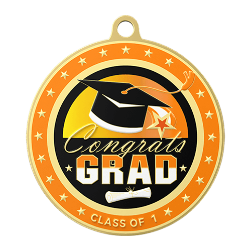 Custom Star Round Medal Custom Star Round Medal