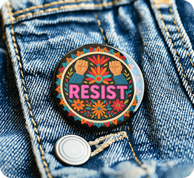 Metal Pins Event Commemoration