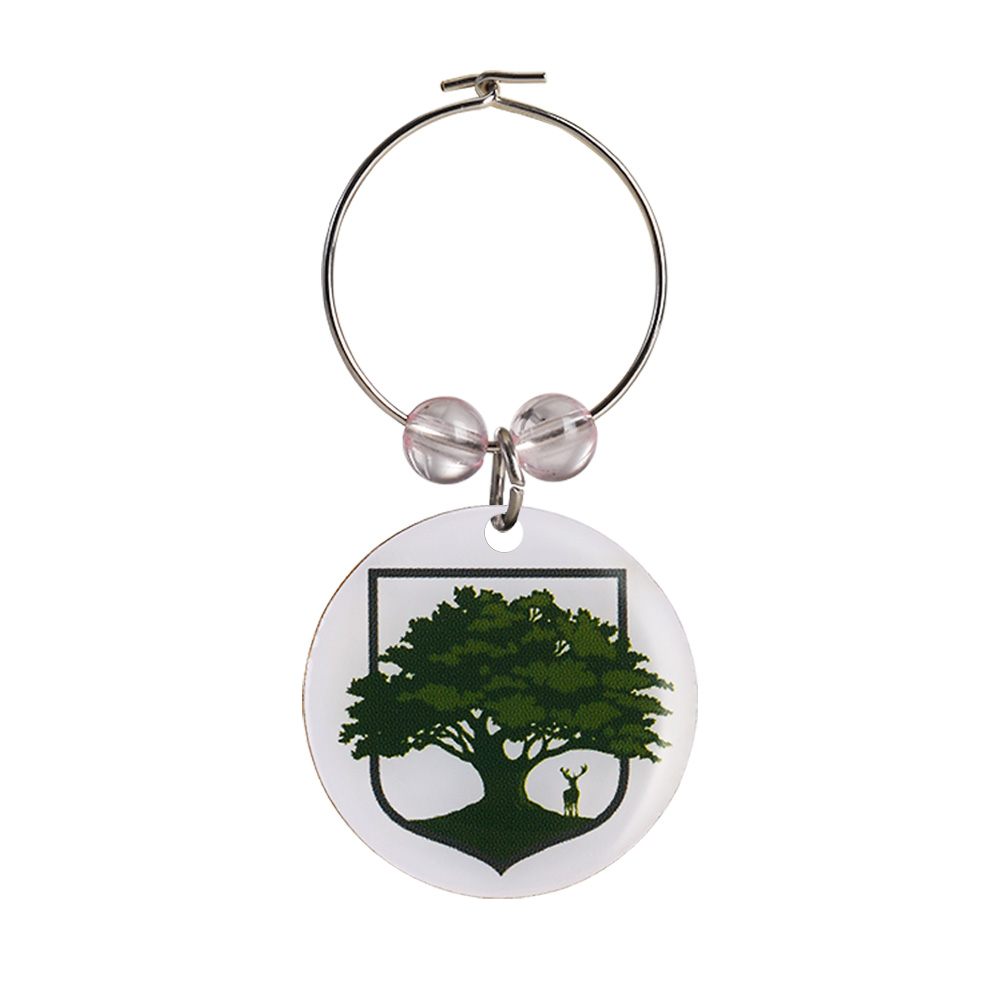 Offset Printed Wine Charm