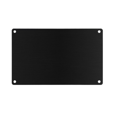 Aluminum metal business card with 3M adhesive