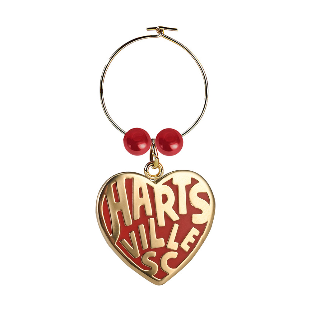 Hard Enamel Wine Charm