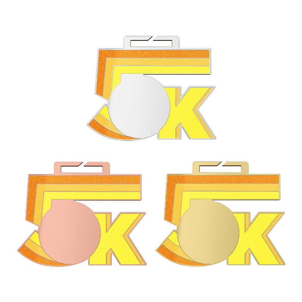 Custom 5K Race Medals All