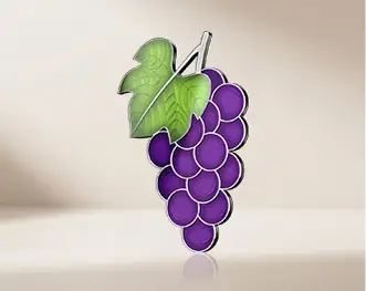 Transparent Metal Pins