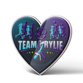 Heart Shape SUNamel Pins