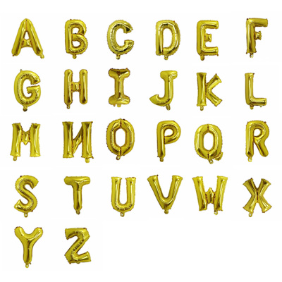 16" Custom Numbers & Letters Balloons