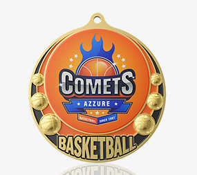 Basketball Medals - High Quality Custom Medal Designs