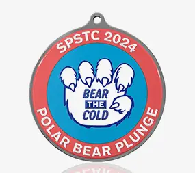 Custom UV-Printed Round Medals