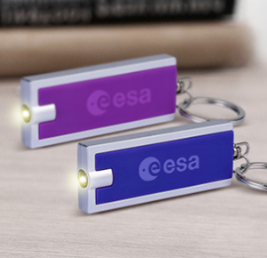 custom rectangular flashlight key chains with logo
