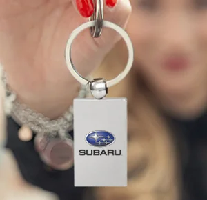 Custom company metal keychains for logo