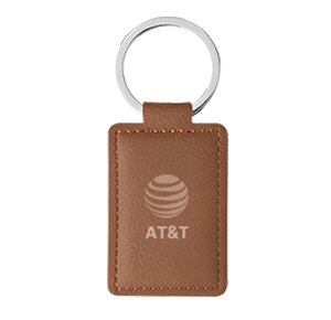 Customised leather keychain for brand