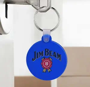 Custom round silicone keychain for Promotional Custom round silicone keychain for Promotional