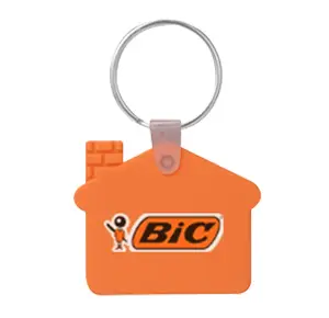 custom house shape key tags for real estate gifts