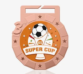 Super Cup Soccer 3rd Place Medal