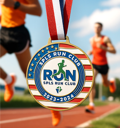 running medals
