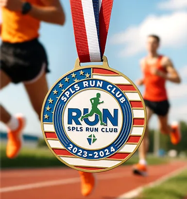 running medals