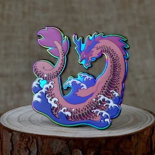 Custom Gorgeous Dragon Pins
