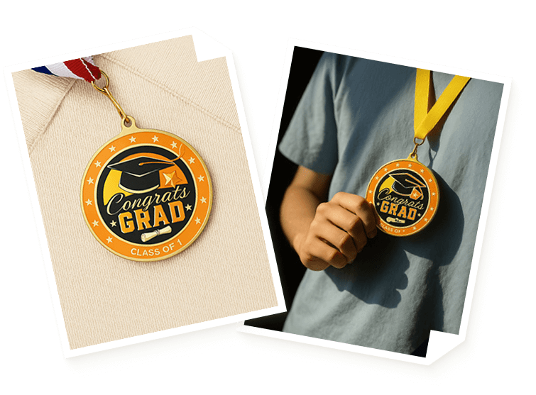 graduation medals