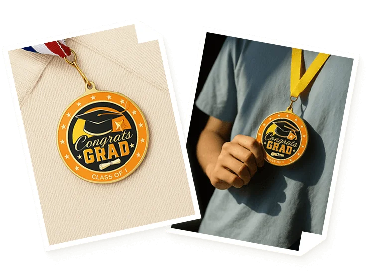 graduation medals