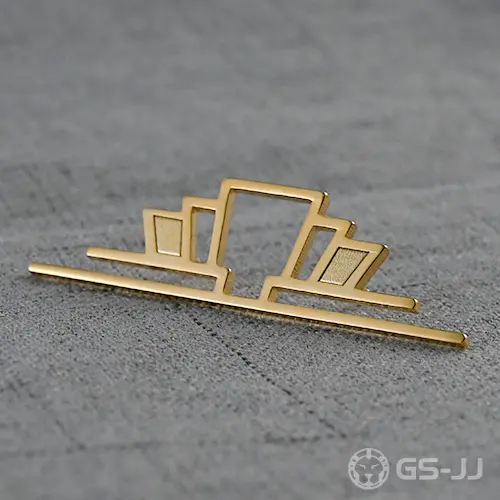 Art Deco Building Cut-out Pins Art Deco Building Cut-out Pins