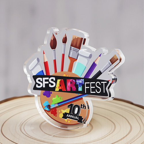 Art Fest Acrylic Pins