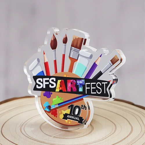 Art Fest Acrylic Pins Art Fest Acrylic Pins