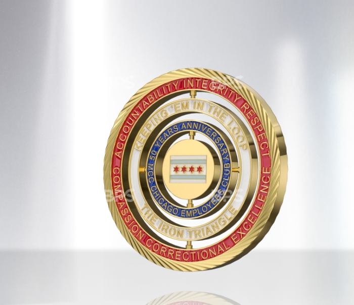 Custom Military Challenge Coins - No Min | Officially Licensed | GSJJ