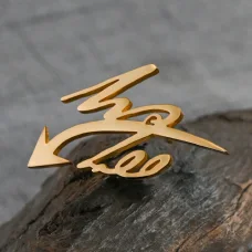 Personalized Signature Cut-out Pins