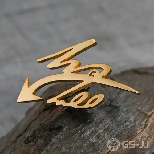 Personalized Signature Cut-out Pins Personalized Signature Cut-out Pins