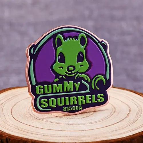 Squirrels Custom Made Pins