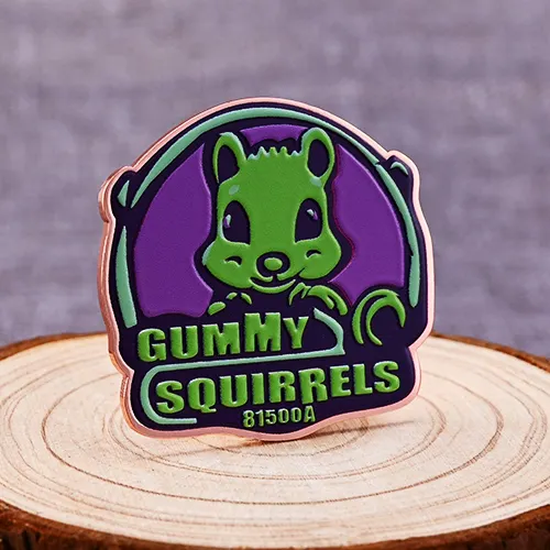 Squirrels Custom Made Pins