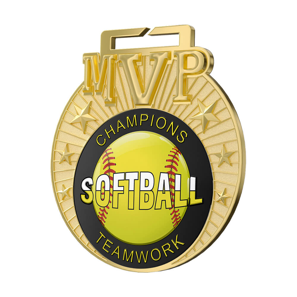 MVP Softball Medal detail